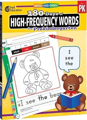 Imagen del vendedor de 180 Days of High-Frequency Words for Prekindergarten (Paperback) a la venta por AussieBookSeller