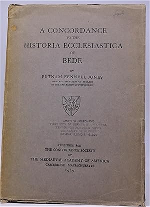 A Concordance to the Historia Ecclesiastica of Bede
