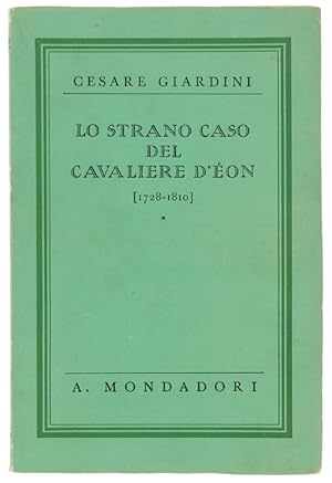 LO STRANO CASO DEL CAVALIERE D'ÉON (1728-1810).: