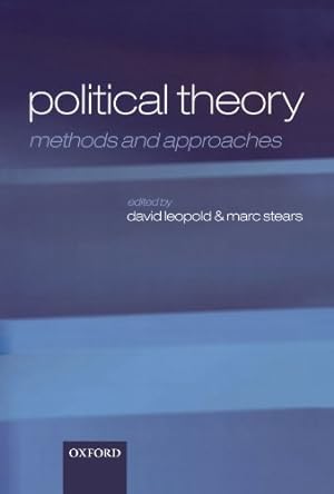 Immagine del venditore per Political Theory: Methods and Approaches [Paperback ] venduto da booksXpress