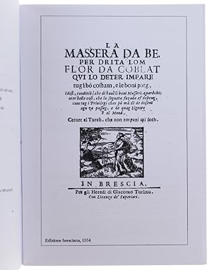 Seller image for LA CUCINA DELLA MASSERA DA BE'.: for sale by Bergoglio Libri d'Epoca