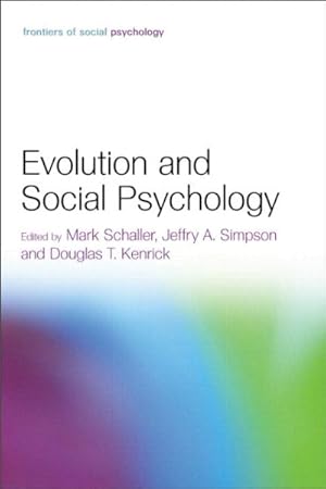 Imagen del vendedor de Evolution And Social Psychology a la venta por GreatBookPrices