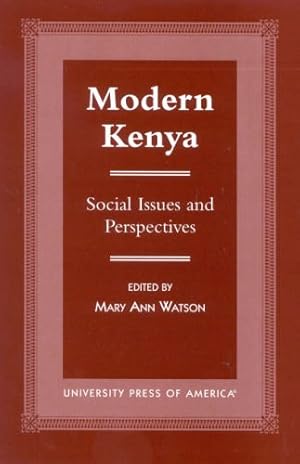 Seller image for Modern Kenya: Social Issues and Perspectives for sale by WeBuyBooks