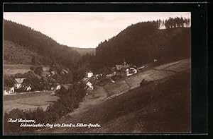 Bild des Verkufers fr Ansichtskarte Bad Reinerz, Schmelzetal-Lug in`s Land u. Silber-Quelle zum Verkauf von Bartko-Reher