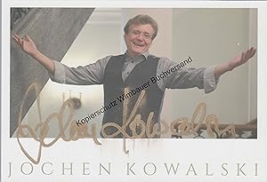 Bild des Verkufers fr Original Autogramm Jochen Kowalski /// Autograph signiert signed signee zum Verkauf von Antiquariat im Kaiserviertel | Wimbauer Buchversand