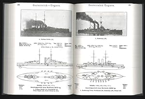 Seller image for Taschenbuch der Kriegsflotten. Mit teilweiser Benutzung amtlicher Quellen. for sale by Antiquariat Burgverlag