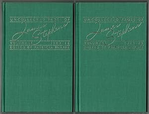Uncollected Prose Of James Stephens: Volume 1, 1907-15 and Volume 2, 1916-48