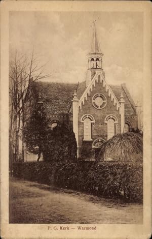 Bild des Verkufers fr Ansichtskarte / Postkarte Warmond Sdholland, P. G. Kerk zum Verkauf von akpool GmbH