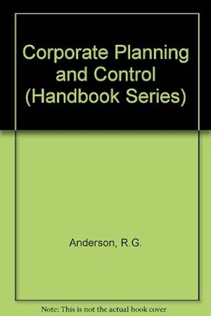 Seller image for Corporate Planning and Control (Handbook Series) for sale by WeBuyBooks