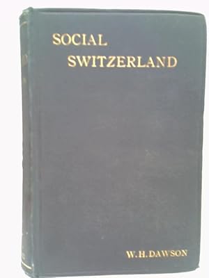 Bild des Verkufers fr Social Switzerland zum Verkauf von World of Rare Books