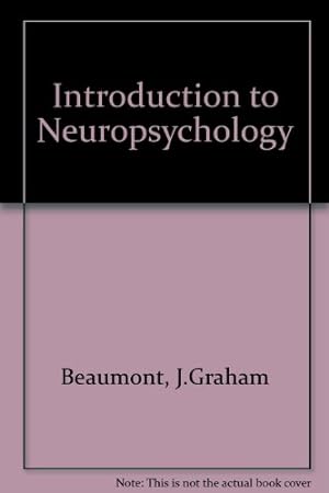 Bild des Verkufers fr Introduction to Neuropsychology zum Verkauf von WeBuyBooks