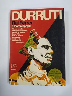 Imagen del vendedor de Durruti (1896-1936). Onomatopeya. a la venta por TraperaDeKlaus