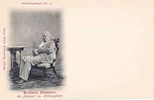 Seller image for als "Boltzau" im "Stiftungsfest". Kleineres Portrt. Postkarte in Lichtdruck. Knstlerpostkarte No.50. Ungelaufen. for sale by Antiquariat Heinz Tessin