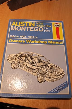 Seller image for Austin Montego 1.3 and 1.6 1984-85 Owners Workshop Manual for sale by Orb's Community Bookshop