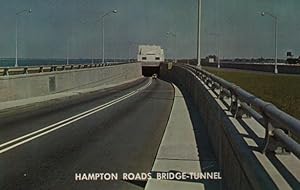 Seller image for transportation postcard: Hampton Roads Bridge Tunnel for sale by Mobyville