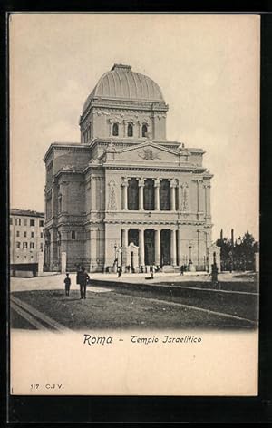 Ansichtskarte Roma, Tempio Israelitico, Synagoge
