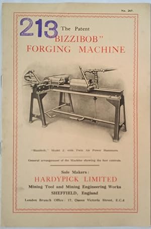 Hardypick - 1 pamphlet and two sheets. The Patent "Bizzibob" Machine, "Hardy" No. 4 Model Drill S...