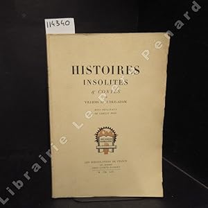 Seller image for Histoires insolites & contes. for sale by Librairie-Bouquinerie Le Pre Pnard