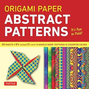 Imagen del vendedor de Origami Paper - Abstract Patterns - 8 1/4" - 48 Sheets (Loose Leaf) a la venta por Grand Eagle Retail