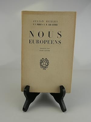 Bild des Verkufers fr Nous europens. We Europeans. Traduit par Jules Castier zum Verkauf von Librairie Christian Chaboud