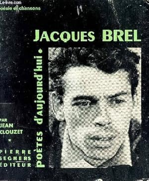 Image du vendeur pour Jacques Brel Clouzet 2023-837 Seghers Be 1967 mis en vente par Des livres et nous