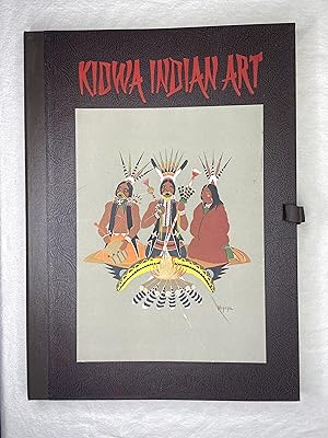 Seller image for Kiowa Indian Art, Watercolor Paintings in Color by the Indians of Oklahoma for sale by Aesthete's Eye Books