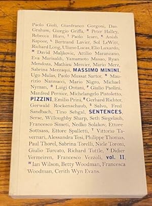 Seller image for Pizzini: Sentences, Vol. 2 for sale by Big Reuse