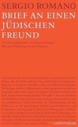 Brief an einen jüdischen Freund. Mit einem Beitrag von Jens Petersen