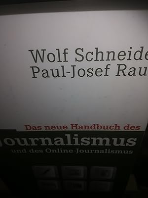 Bild des Verkufers fr Das neue Handbuch des Journalismus und des Online-Journalismus zum Verkauf von Verlag Robert Richter