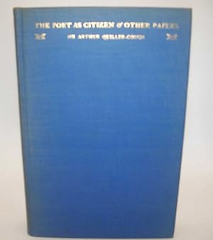 Seller image for The Poet as Citizen and Other Papers for sale by Easy Chair Books