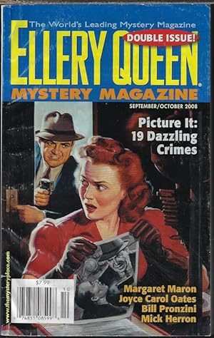 Imagen del vendedor de ELLERY QUEEN Mystery Magazine: September, Sept. / October, Oct. 2008 a la venta por Books from the Crypt