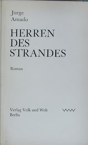 Bild des Verkufers fr HERREN DES STRANDES. Roman zum Verkauf von Antiquariat Bookfarm