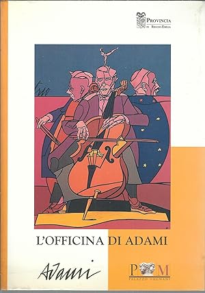 Seller image for L'OFFICINA DI ADAMI CATALOGO DI MOSTRA - PALAZZO MAGNANI - 1999 for sale by Libreria Rita Vittadello