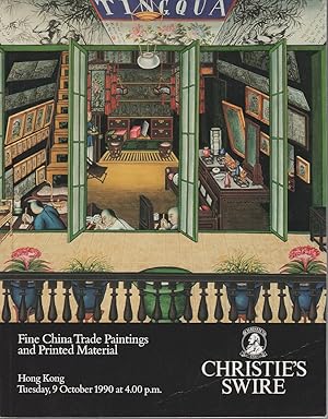 Immagine del venditore per Fine China Trade Paintings and Printed Materials. venduto da Asia Bookroom ANZAAB/ILAB