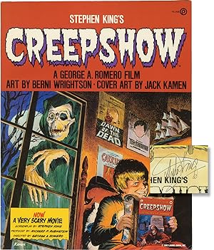 Bild des Verkufers fr Stephen King's Creepshow: A George A. Romero Film (First Edition, signed by Stephen King) zum Verkauf von Royal Books, Inc., ABAA