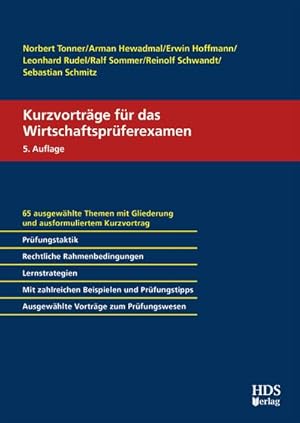 Immagine del venditore per Kurzvortrge fr das Wirtschaftsprferexamen venduto da BuchWeltWeit Ludwig Meier e.K.