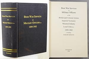BOER WAR SERVICES OF MILITARY OFFICERS of the British and Colonial Armies, Imperial Yeomanry, Mou...