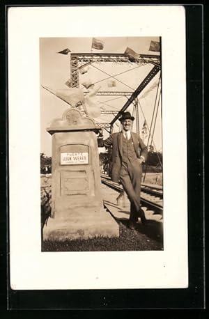 Photo Postcard Medellin, Puente Juan Weber