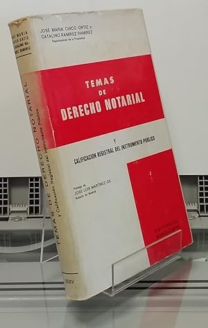 Imagen del vendedor de Temas de derecho notarial y calificacin registral del instrumento pblico a la venta por Librera Dilogo