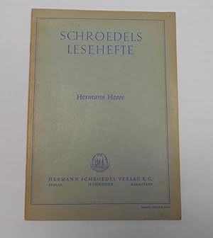 Schroedels Lesehefte - Hermann Hesse