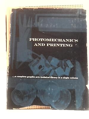 Bild des Verkufers fr Photomechanics & Printing zum Verkauf von World of Rare Books
