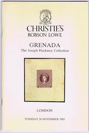 Seller image for (26 Nov) Grenada. The Joseph Hackmey collection. for sale by Pennymead Books PBFA