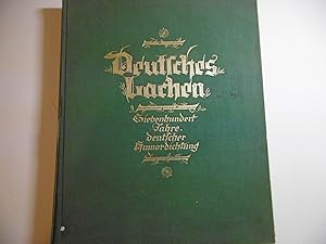 Image du vendeur pour Deutsches Lachen Siebenhundert Jahre deutscher Humordichtung ( 5. Auflage ) mis en vente par Antiquariat Machte-Buch