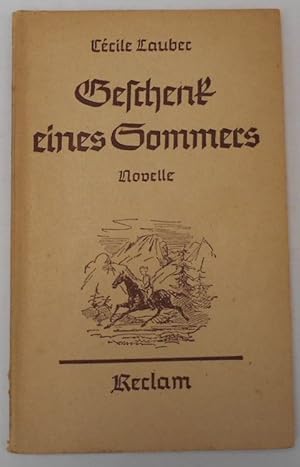 Imagen del vendedor de Geschenk eines Sommers a la venta por Antiquariat Machte-Buch