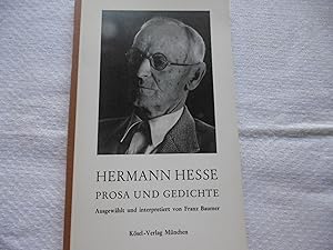 Hermann Hesse - PROSA UND GEDICHTE