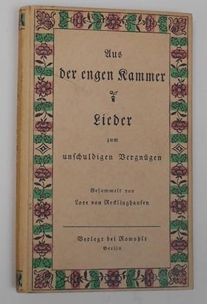 Imagen del vendedor de Aus der engen Kammer a la venta por Antiquariat Machte-Buch