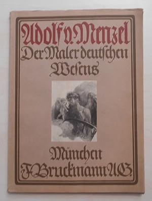 Imagen del vendedor de Adolf von Menzel der Maler deutschen Wesens a la venta por Antiquariat Machte-Buch