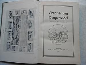 Imagen del vendedor de Chronik von Neugersdorf a la venta por Antiquariat Machte-Buch