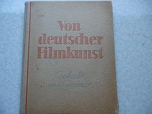 Image du vendeur pour Von deutscher Filmkunst Gehalt und Gestalt ( 1943 ) mis en vente par Antiquariat Machte-Buch