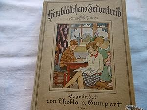 Bild des Verkufers fr Herzblättchens Zeitvertreib - Band 71 Ein Jahrbuch für die Kinderwelt ( ca. 1928 ) zum Verkauf von Antiquariat Machte-Buch